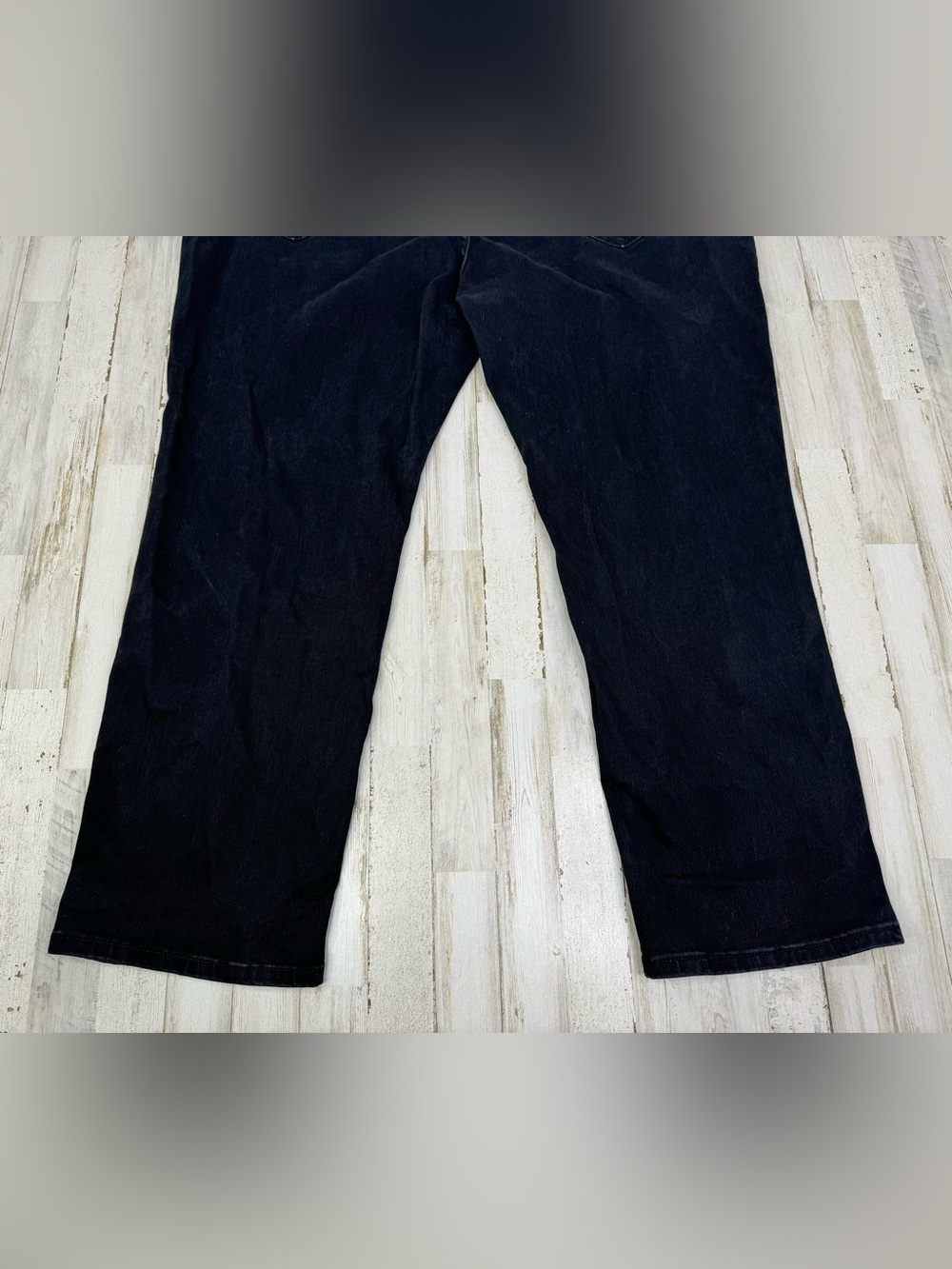 Levis 541 Jeans Mens 50x29 Black Relaxed Fit Straight Leg Denim Classic - Picture 11 of 11